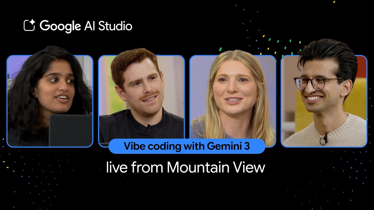 Vibe coding with Gemini 3 | Live from Mountain View