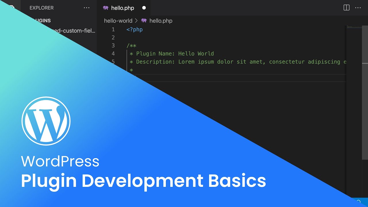 WordPress – Plugin Development Basics