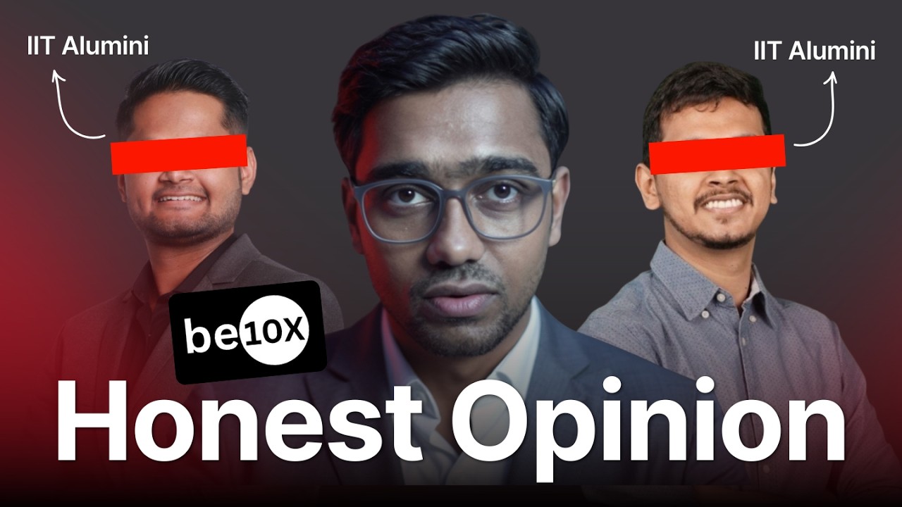 Learn AI before its TOO LATE | Utkarsh Jaiswal | Be10x Workshop Review