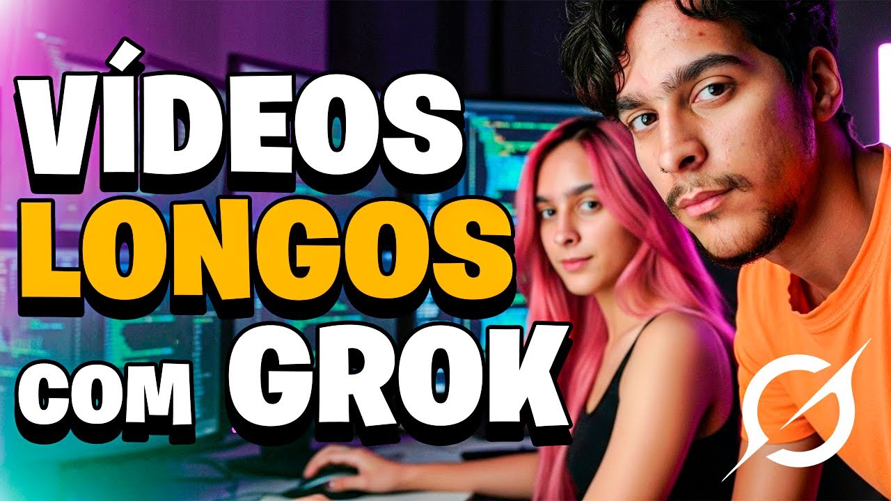 Como Criar vídeos LONGOS usando o GROK!