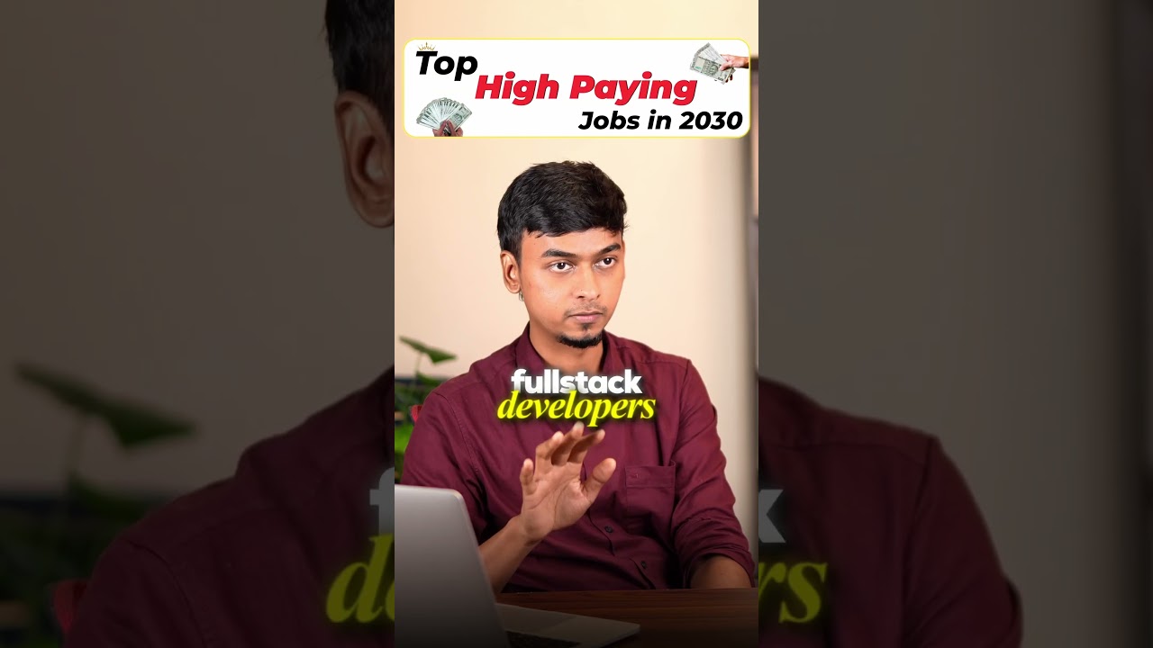 Top 5 Tech Careers ranked | AI, Cloud, Full Stack & Cybersecurity #shorts #ai #cloud