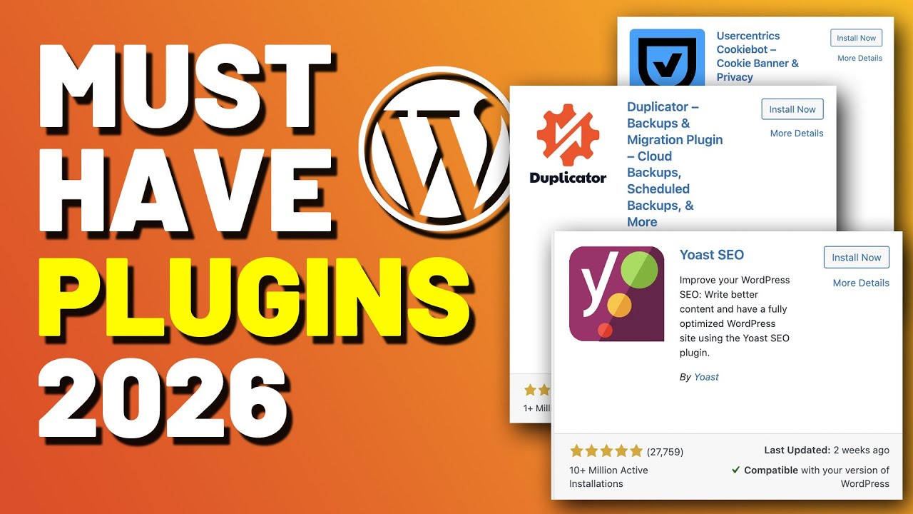 7 Best WordPress Plugins That Should Be on All Websites and Blogs (2025)