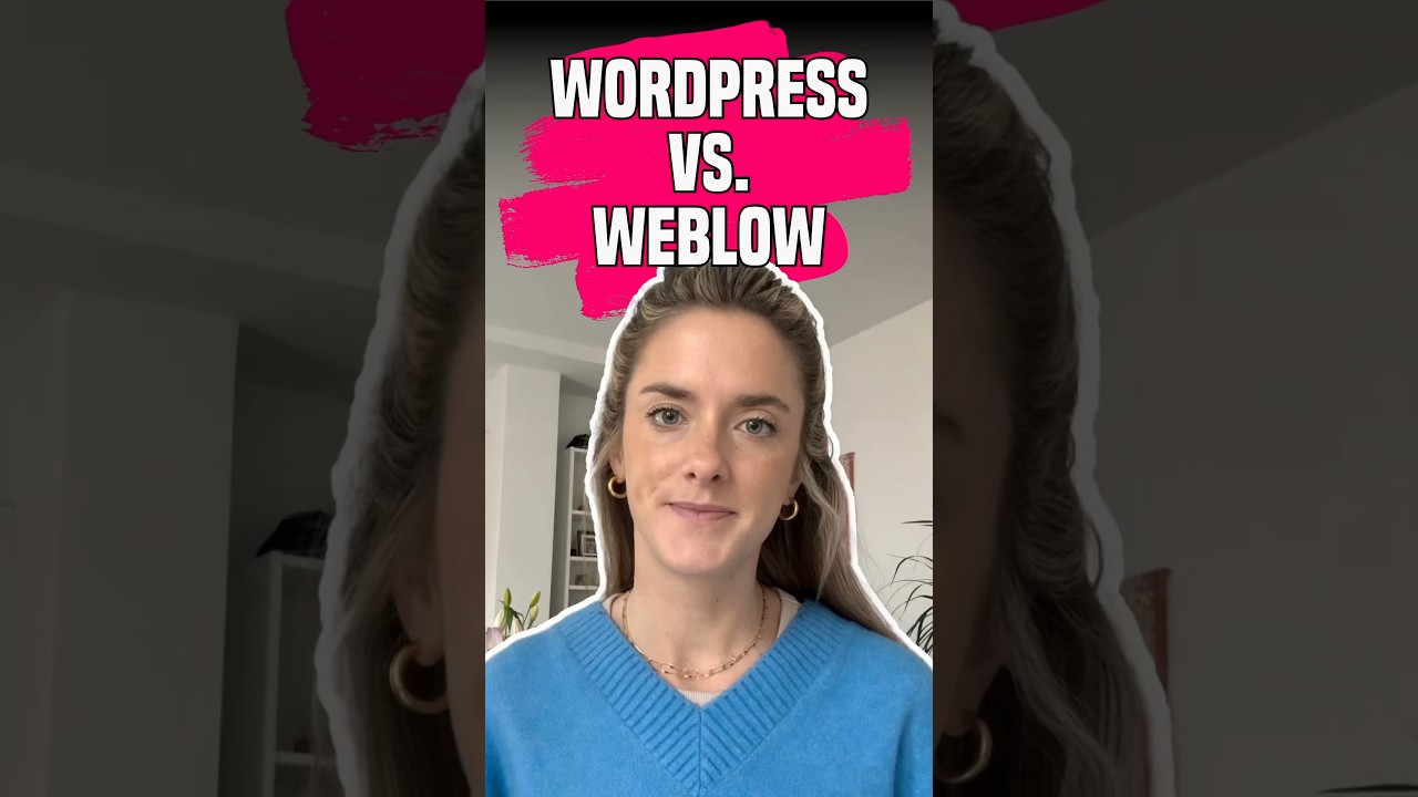 Webflow vs. WordPress: The B2B Platform Face-off of 2024 #webflow #wordpress #webdesign