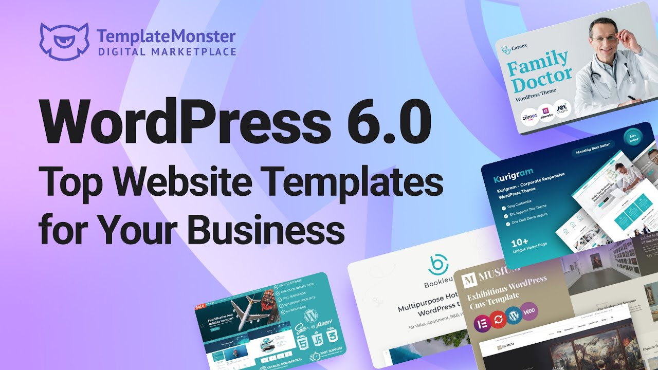 WordPress 6.0 – Top Website Templates for Your Business