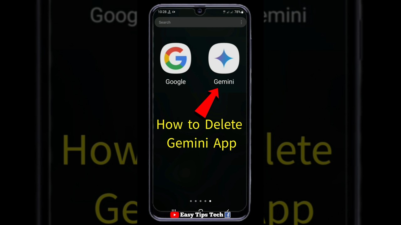 Delete Gemini App | Switch Back to Google Assistant from Gemini #gemini #google #googleassistant