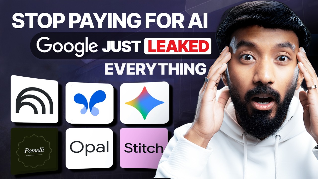 Google’s SECRET 7 AI Tools Just DESTROYED ChatGPT (100% FREE Stack)
