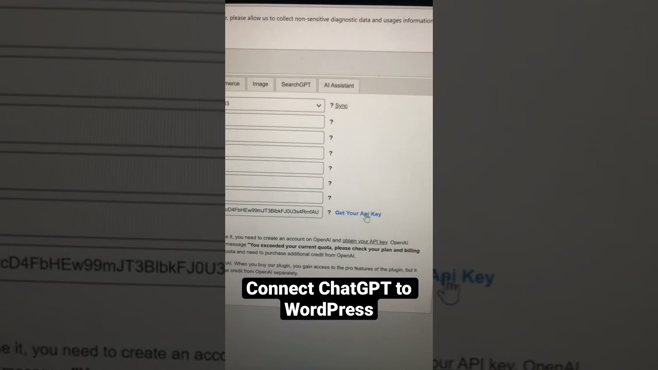 Connect ChatGPT to WordPress
