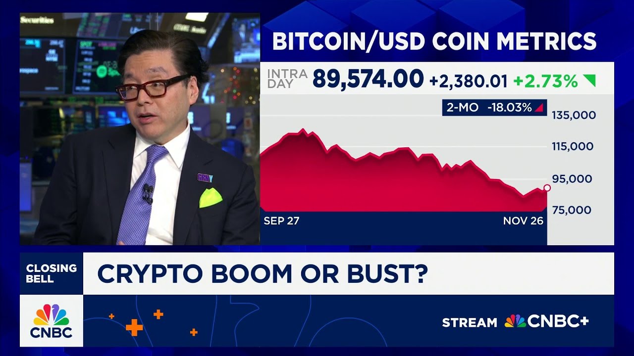 Bitcoin could hit new highs by year-end, says Fundstrat’s Tom Lee