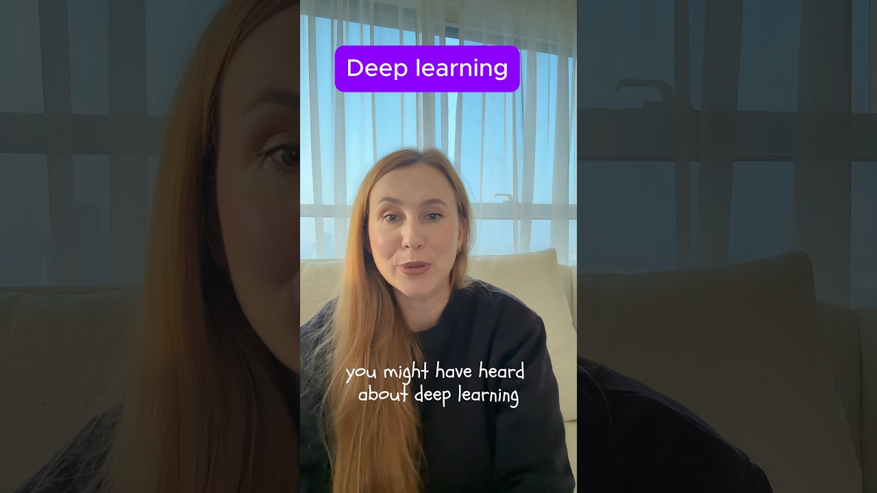 What is deep learning #ml #ai #deeplearning