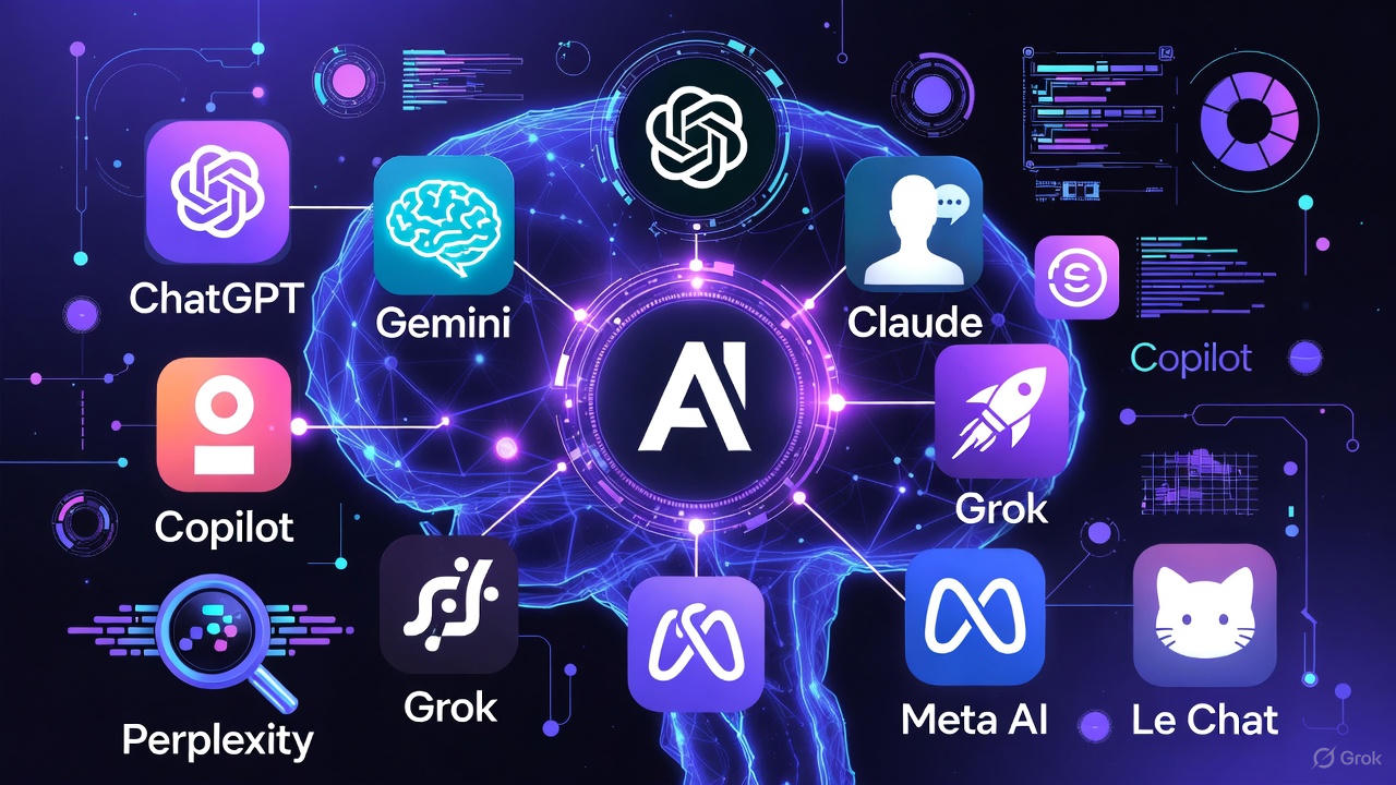 major AI models