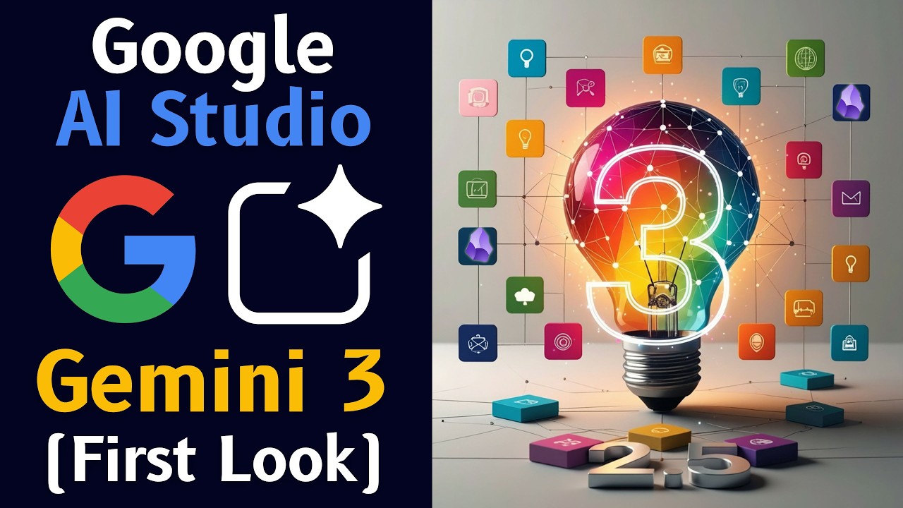 NEW Google AI Studio Gemini 3 Pro ✨ First Look & App Building Test