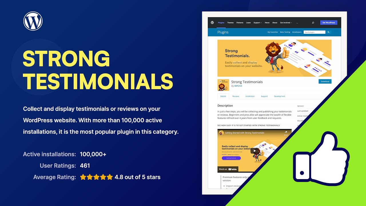 Strong Testimonials WordPress Plugin – Collect & Display Testimonials