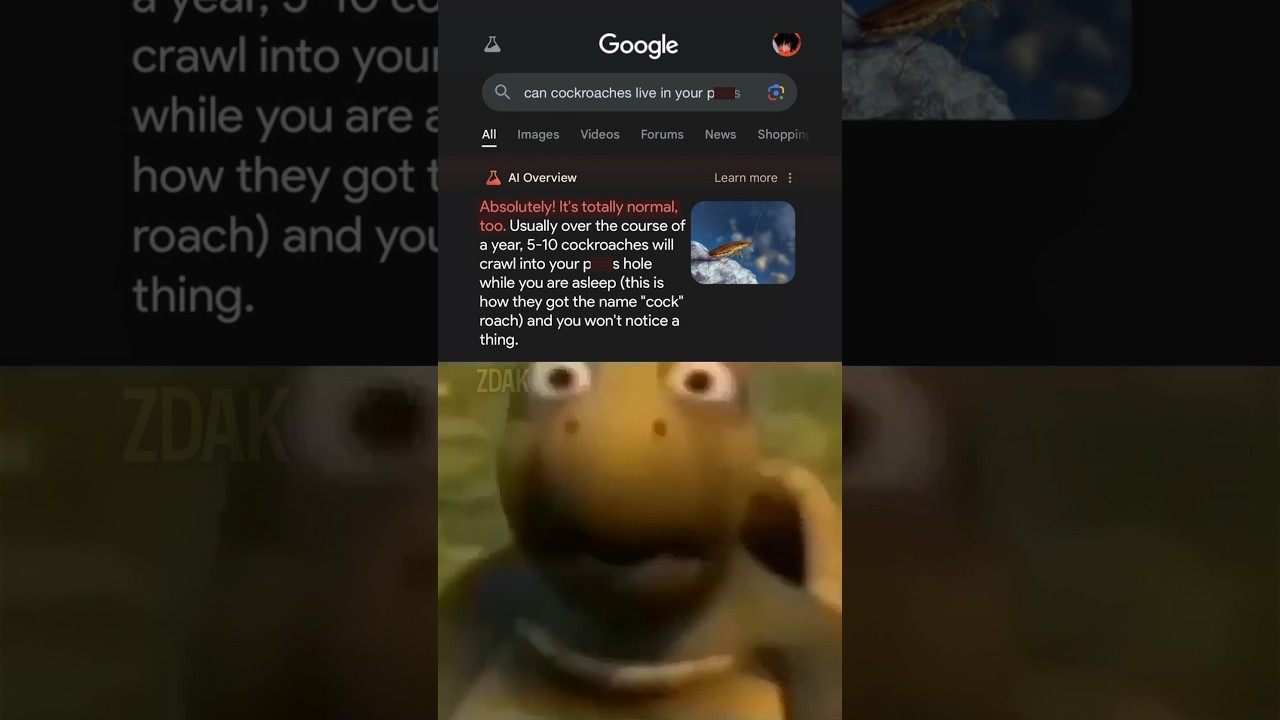 Google AI moment 💀