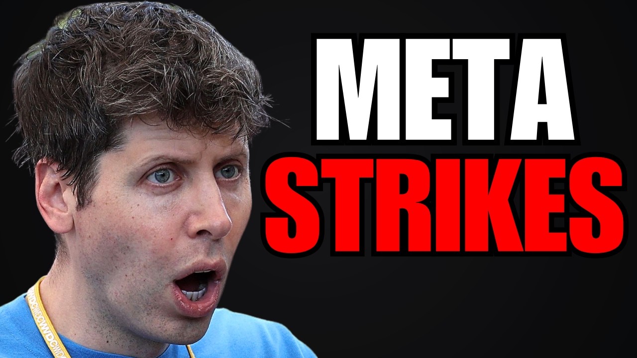 Meta Just STOLE OpenAI’s TOP Researchers… and Wants $29 BILLION! | AI NEWS