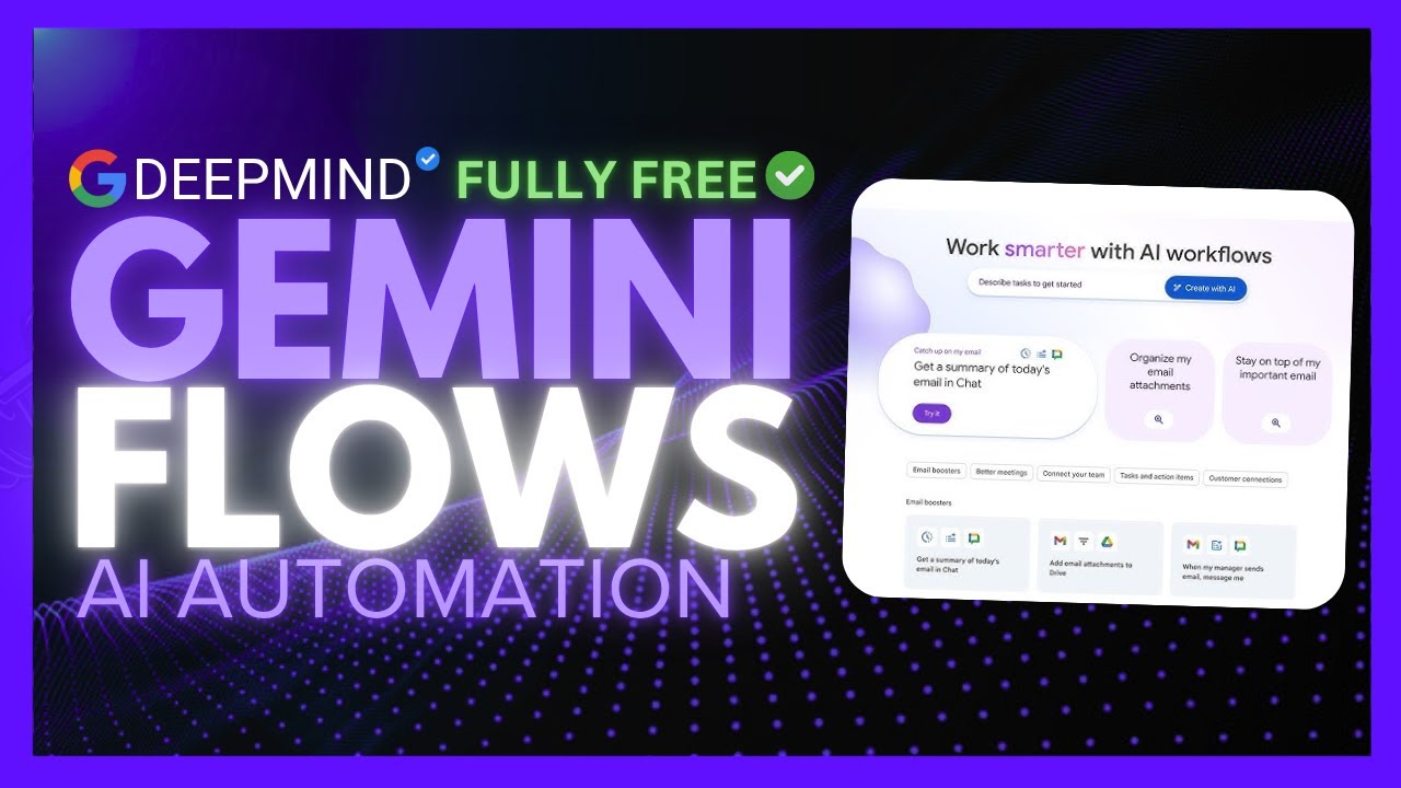 Gemini Flows: Google’s NEW AI Agent Builder! EASILY Create AI Agents To Do Anything!