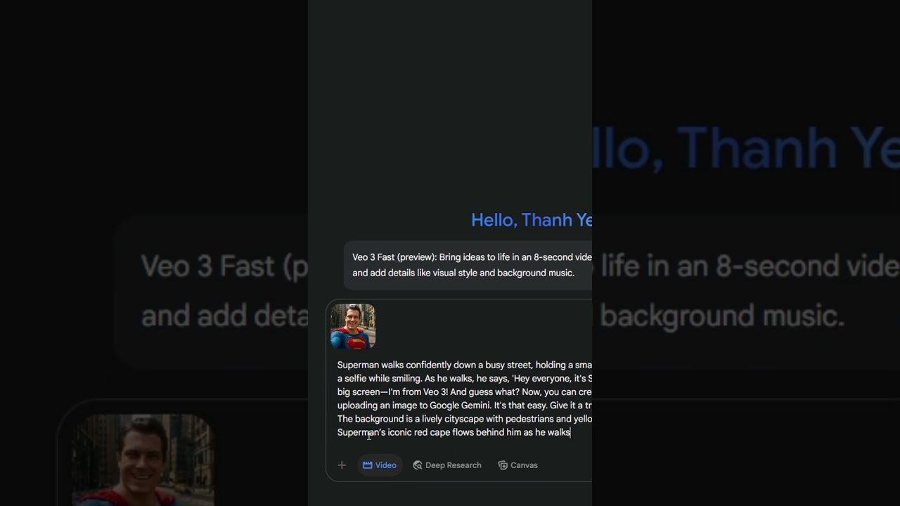 Gemini can now turn image into video with Veo 3! #shorts