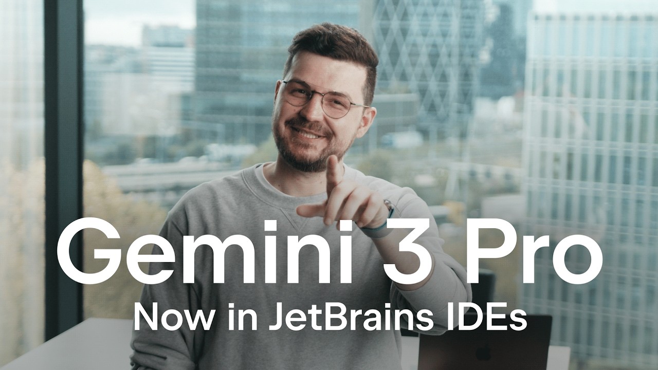 Gemini 3 Pro is now live in JetBrains IDEs