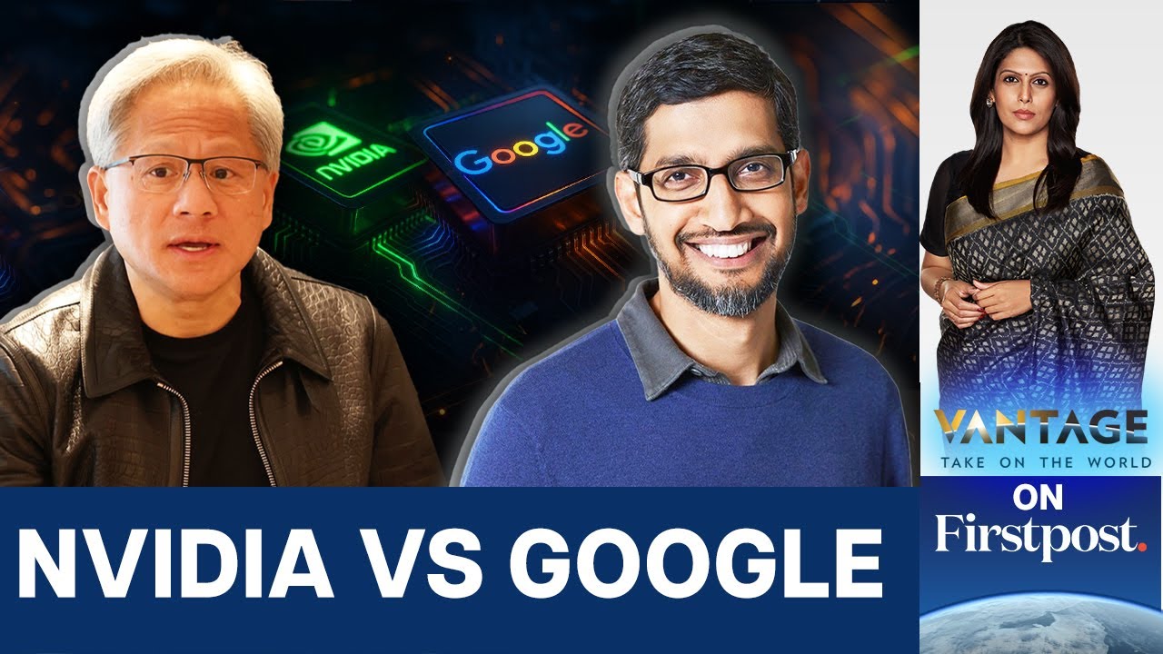 Nvidia Stock Crashes as Tech Firms Eye Google’s Rival AI Chip | Vantage with Palki Sharma
