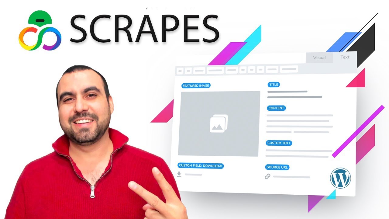 Octolooks Scrapes is a WordPress plugin that can scrape content from other sites automatically