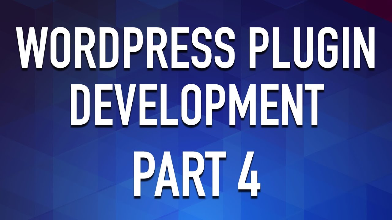 Create a WordPress Plugin from Scratch – Part 4 – Custom Post Type