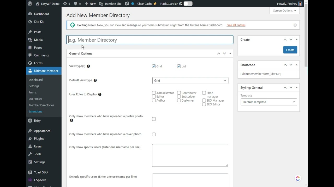 Engaging member directories – Ultimate Member WordPress plugin review