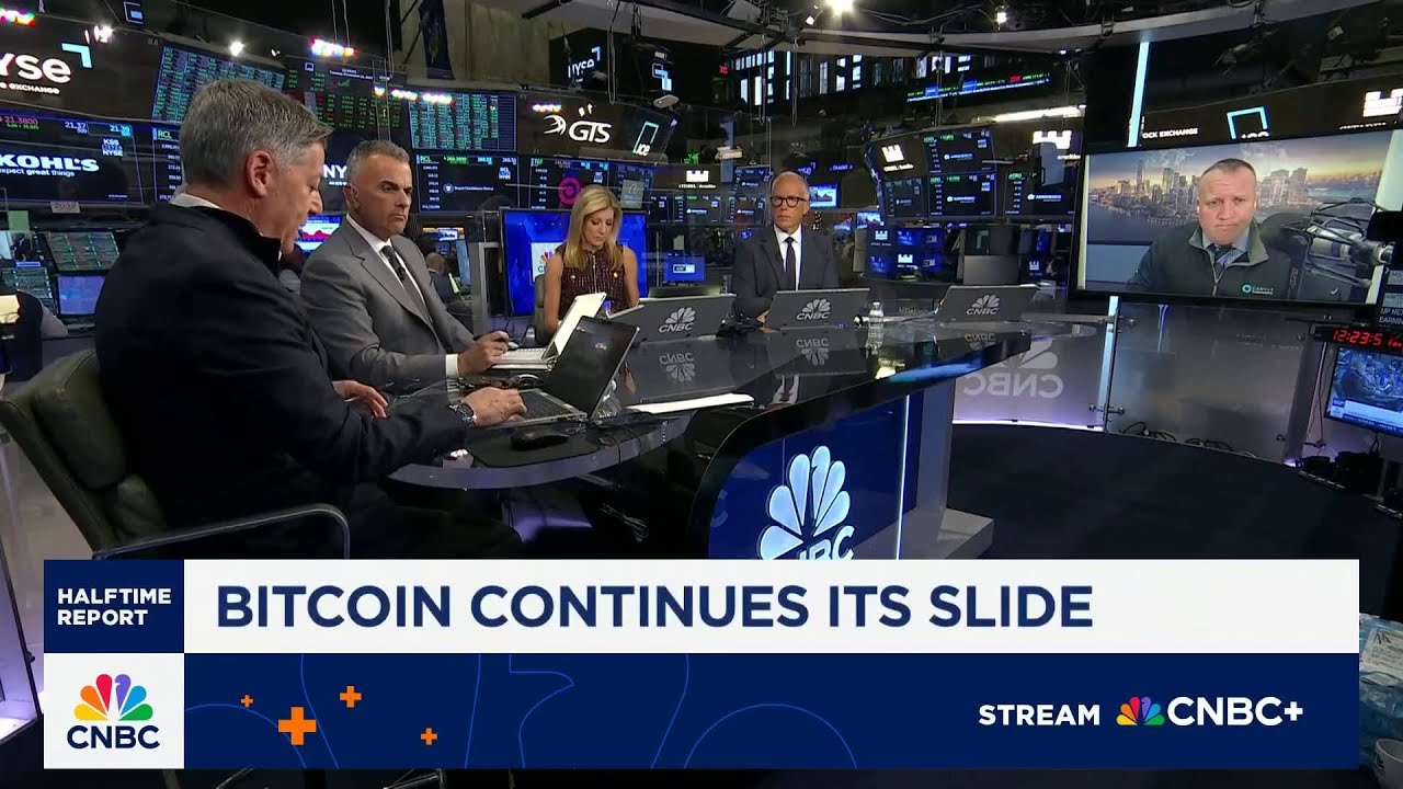 Bitcoin continues its slide