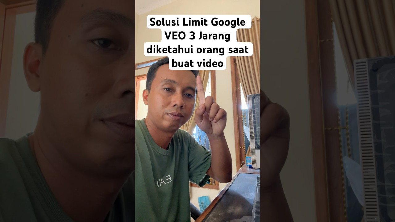 Solusi dan cara limit google veo 3 saat bikin video #veo3 #googleveo3 #gemini