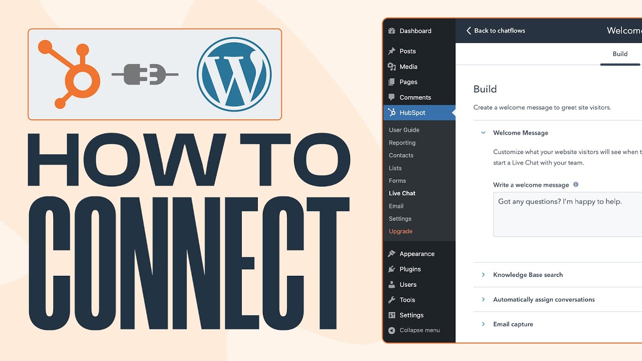 How To Connect HubSpot To WordPress (2025) HubSpot CRM WordPress Plugin