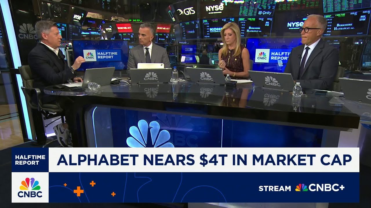 Alphabet nears $4T in market cap
