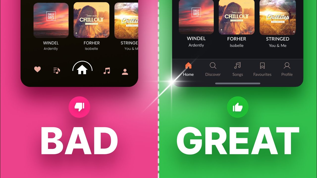 Top UI/UX Design Tips – How to Design a Great Bottom Mobile Navigation Bar