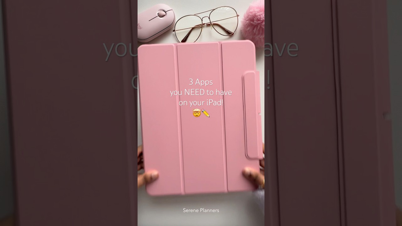 3 Apps you NEED to have on your iPad! 🤯✏️ #ipad #planner #planwithme
