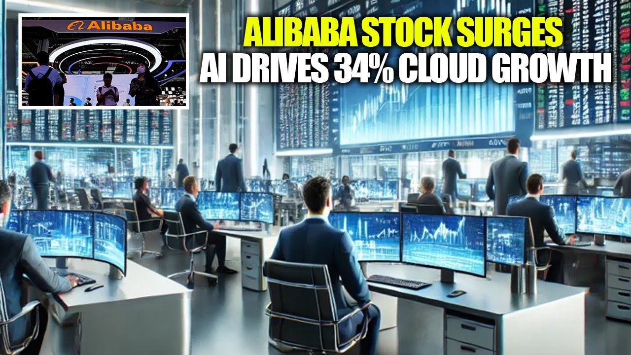 Alibaba Stock Surges | AI Drives 34% Cloud Growth | BABA Stock News |Newsdrift