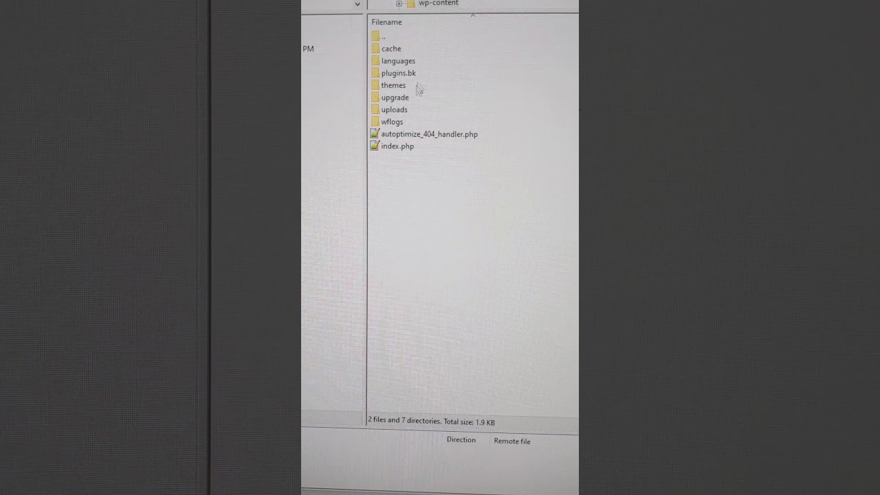 How to rename WordPress plugin and theme folder to fix WordPress admin errors. #Shorts