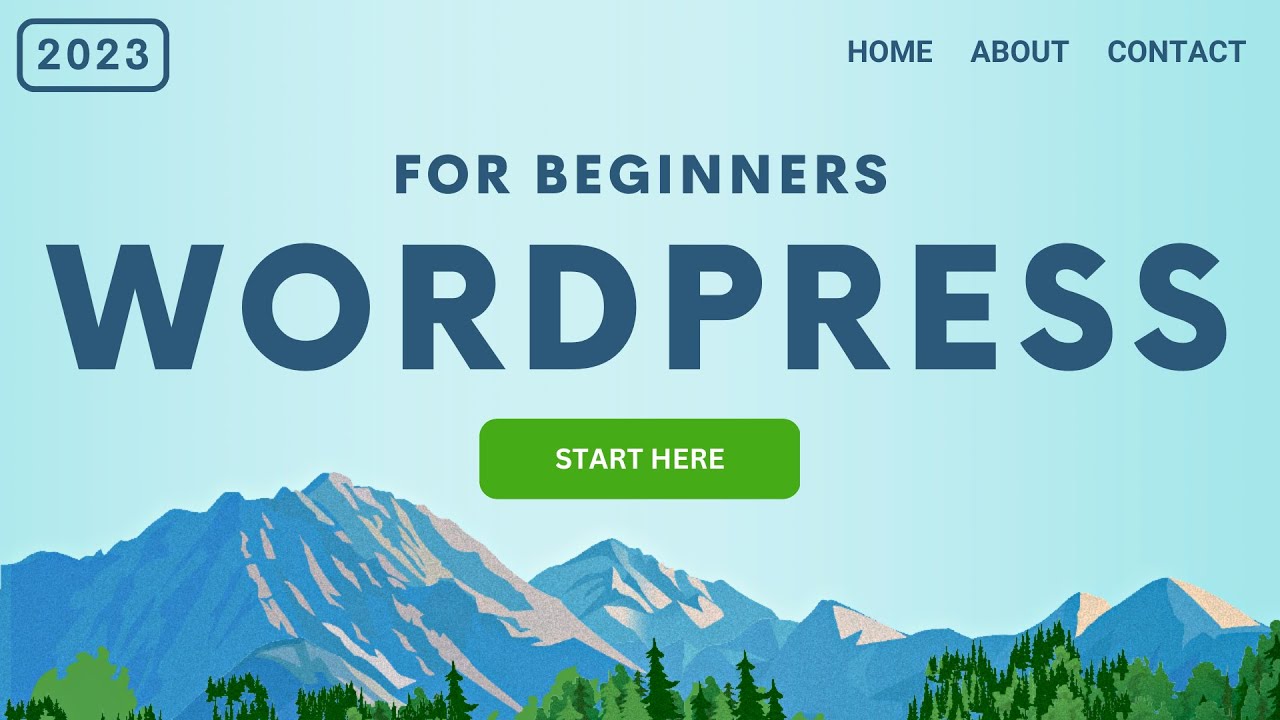How To Make a WordPress Website – Start Here
