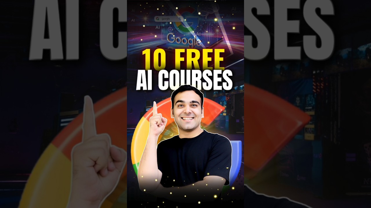 Google के Free AI Courses 🥳🔥 #shorts