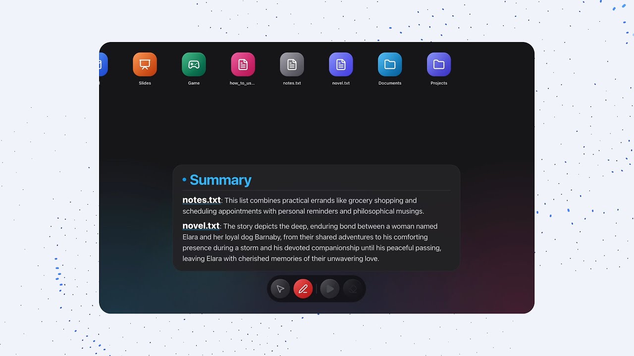 Gemini 3: Interact with a virtual OS by simply drawing