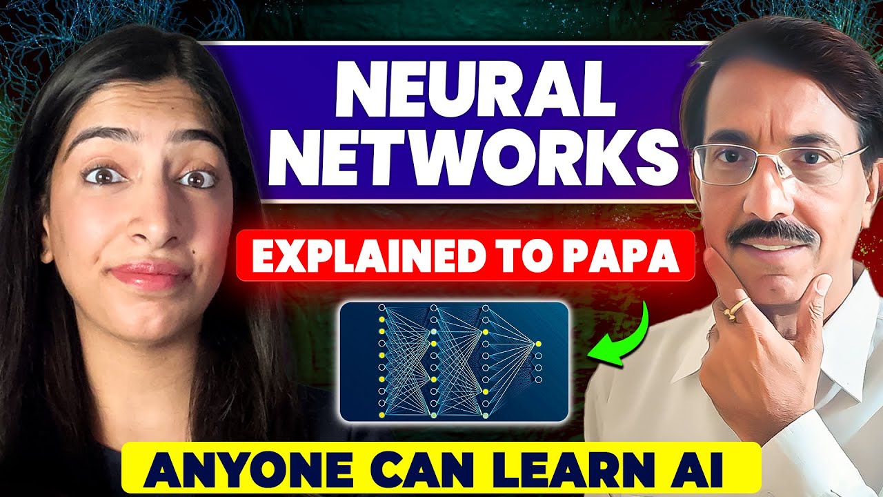 Neural Networks | Easiest Explanation for Papa | Anyone can learn AI | Basics of Deep Learning