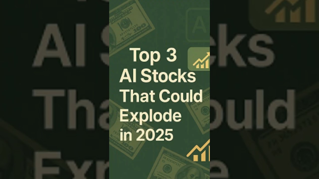 Top 3 AI Stocks That Could Explode in 2025 🚀 #aistocks