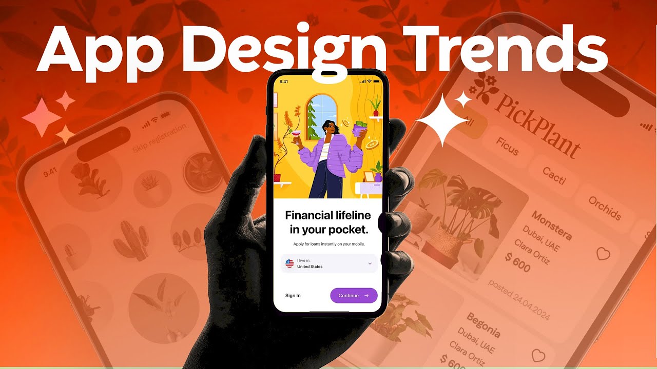 Top 2025 App Design Trends