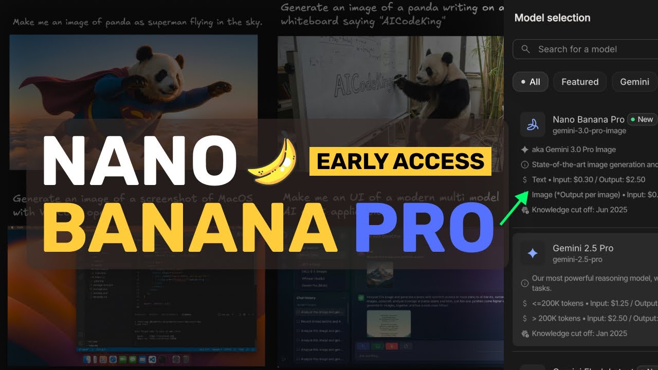 Nano Banana PRO (Gemini-3.0-Pro-Image): I GOT EARLY ACCESS to GEMINI-3 PRO IMAGE & IT’S MIND BLOWING