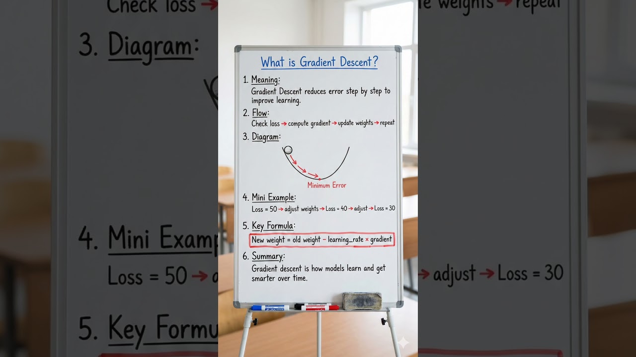 What is Gradient Descent? Simple Machine Learning Explanation