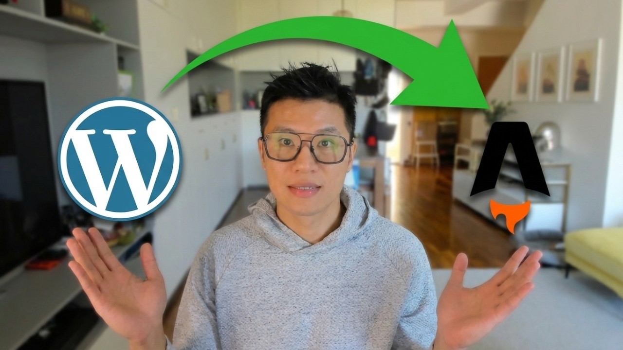 I moved my WordPress to beautiful Astro  – A.I. coding tutorial