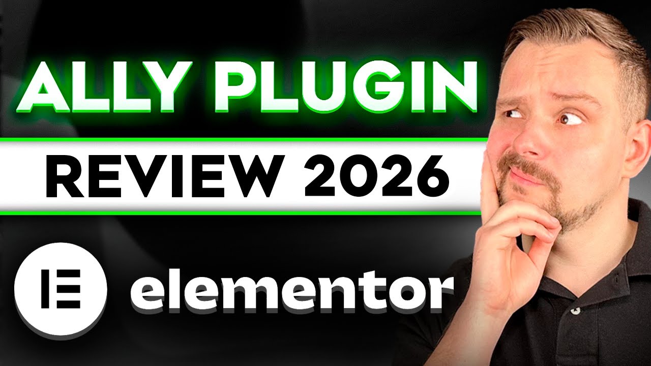 Elementor Ally Plugin Review – 2026 | The Web Accessibility Plugin EVERY WordPress Website Needs