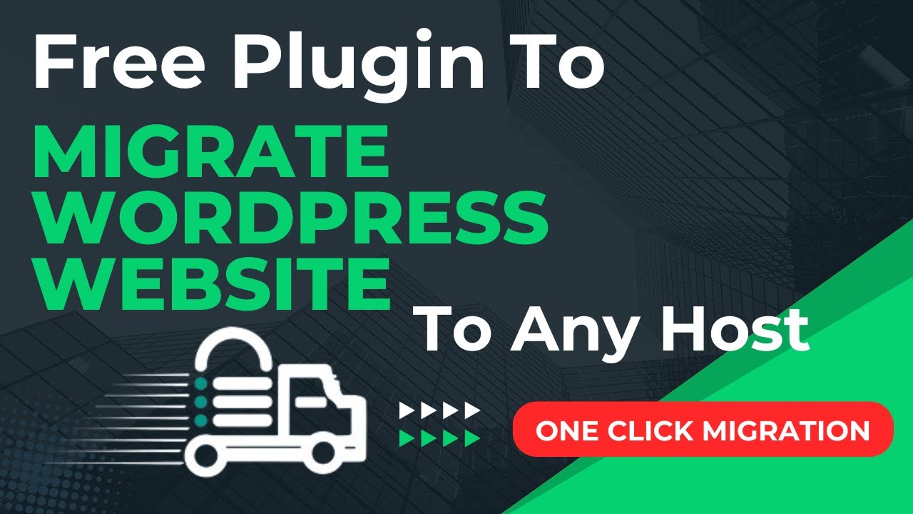 Free Plugin To Migrate WordPress Website To Any Host | Migrate Guru Tutorial