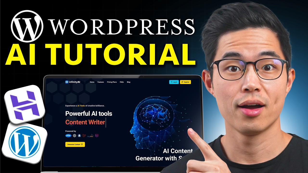 WordPress AI Tutorial 2025 – Build a Pro Website with AI in 15 Minutes
