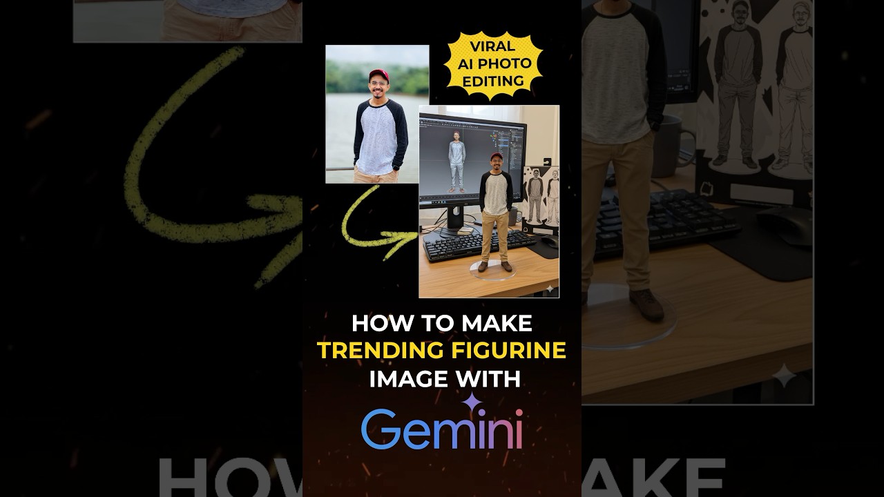 How To Make Trending Figurine AI Image With Google Gemini | Viral AI Model | Instagram Trend #ai