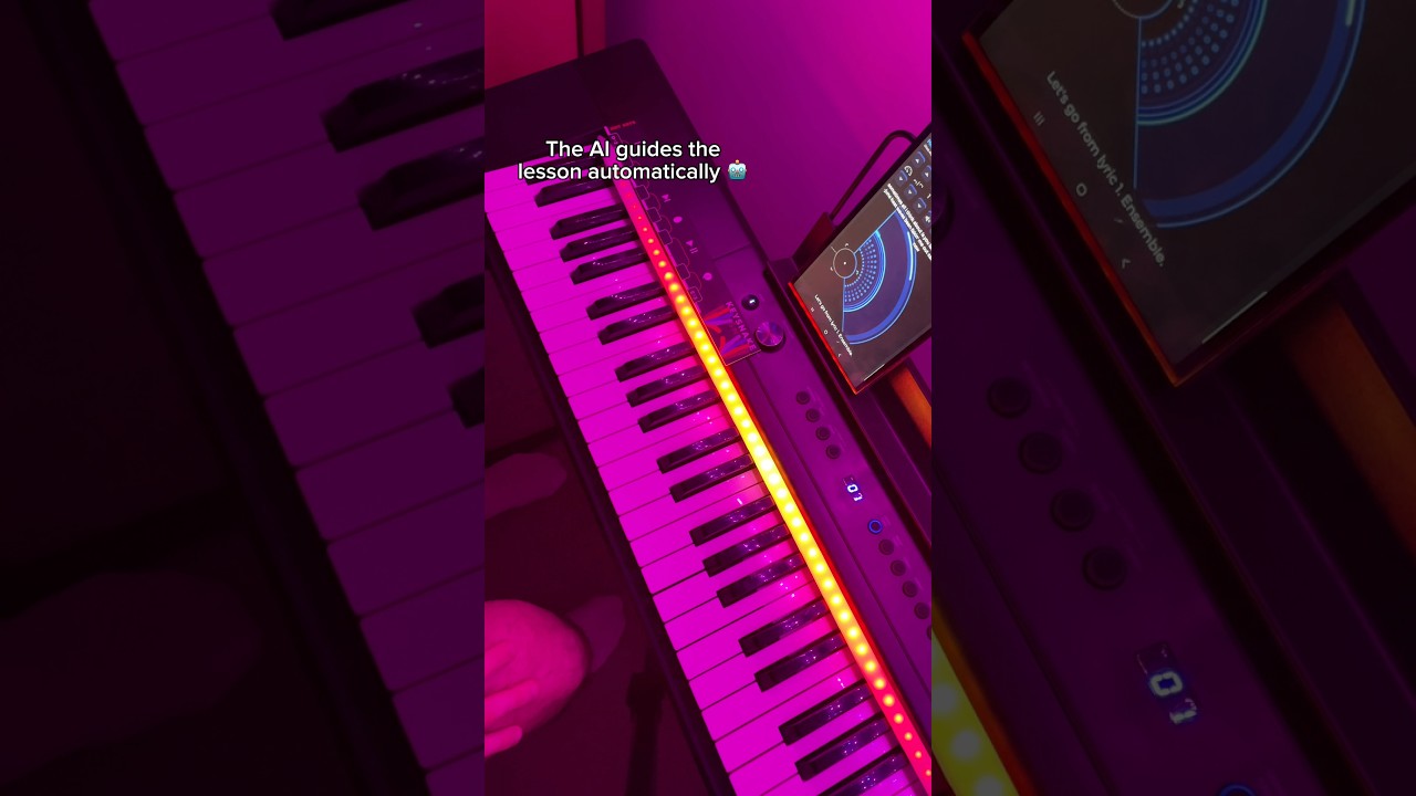 Using this AI Teacher to learn ‘Heat Waves’ by Glass Animals #piano #pianocover #pianotutorial