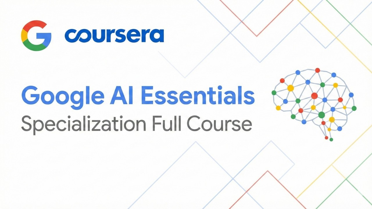 Google AI Essentials Specialization | Full Course