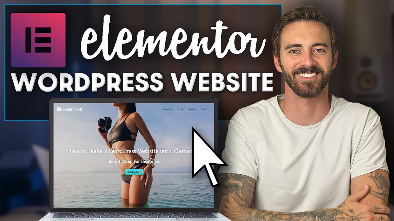 Make a WordPress Website with Elementor (2026) – Free Beginners Tutorial
