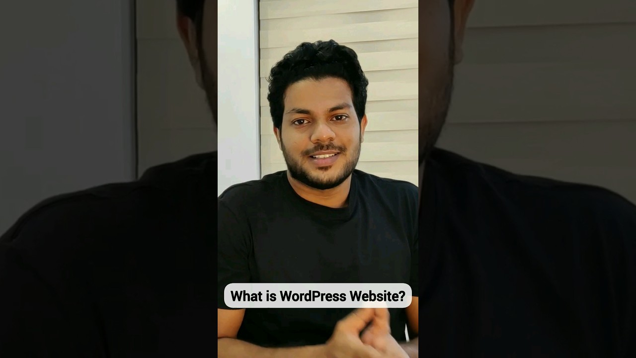 What Is WordPress Website | Explained in Malayalam. #wordpresstutorial #webdesigning #shorts